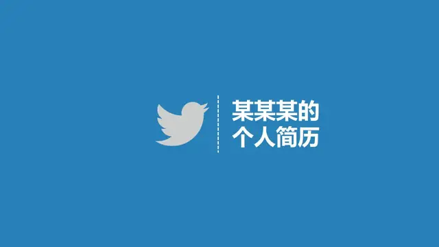 某某某的个人简历 - 封面预览