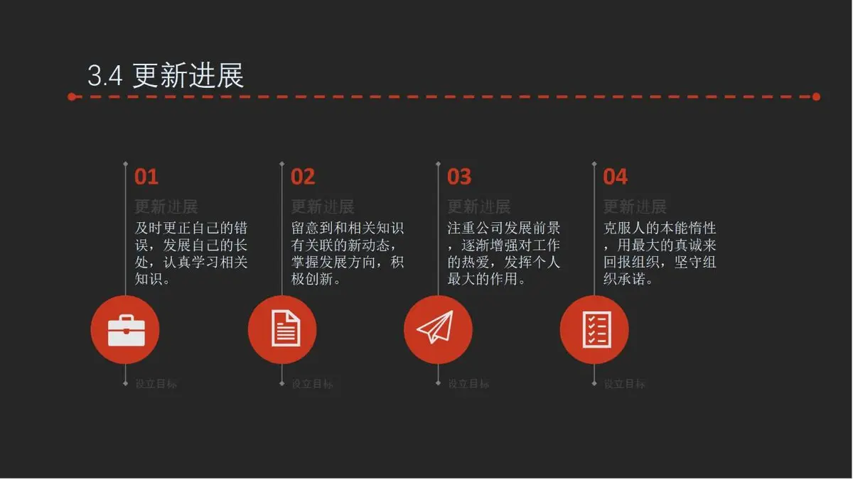 IOS风求职简历通用PPT模板 - 第18页