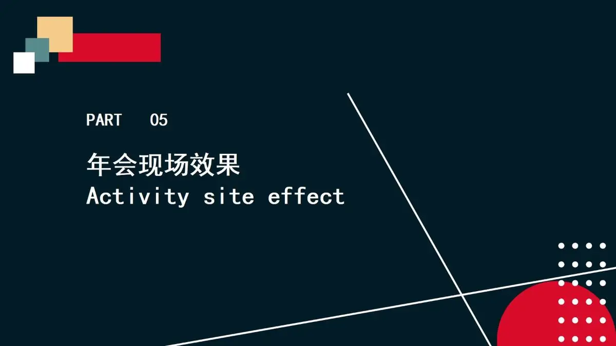 年会总结方案PPT模板 - 第20页