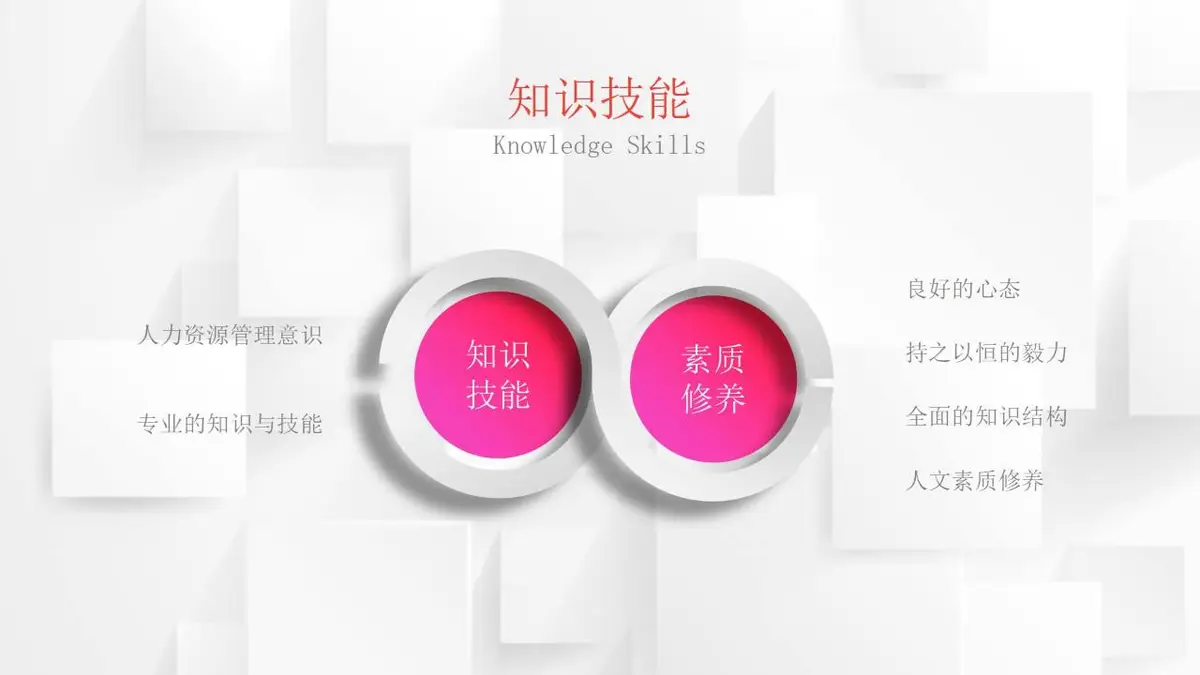 时尚竞聘求职述职报告简历PPT - 第9页
