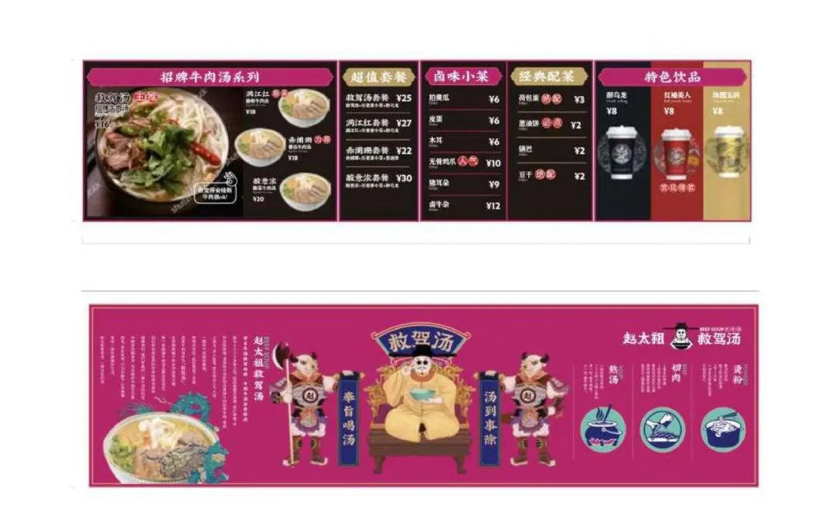 赵太祖救驾汤牛肉汤餐饮品牌全案策划PPT模板 - 第26页
