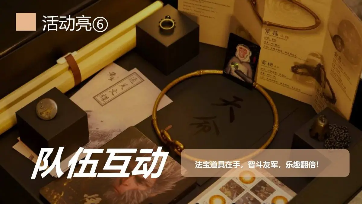 黑神话悟空西游记主题高科技团建活动策划方案PPT模板 - 第16页