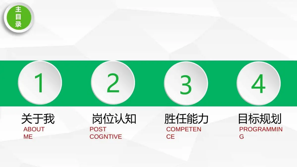微立体个人简历求职PPT模板 - 第2页