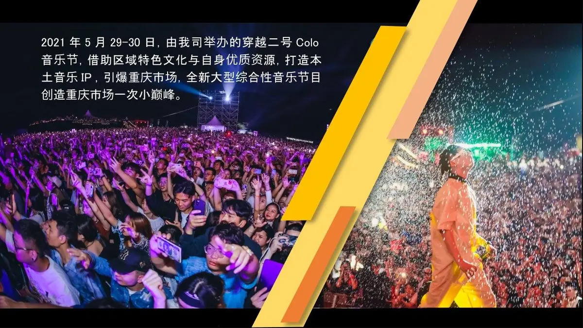 Colo音乐节招商方案活动策划PPT模板 - 第2页