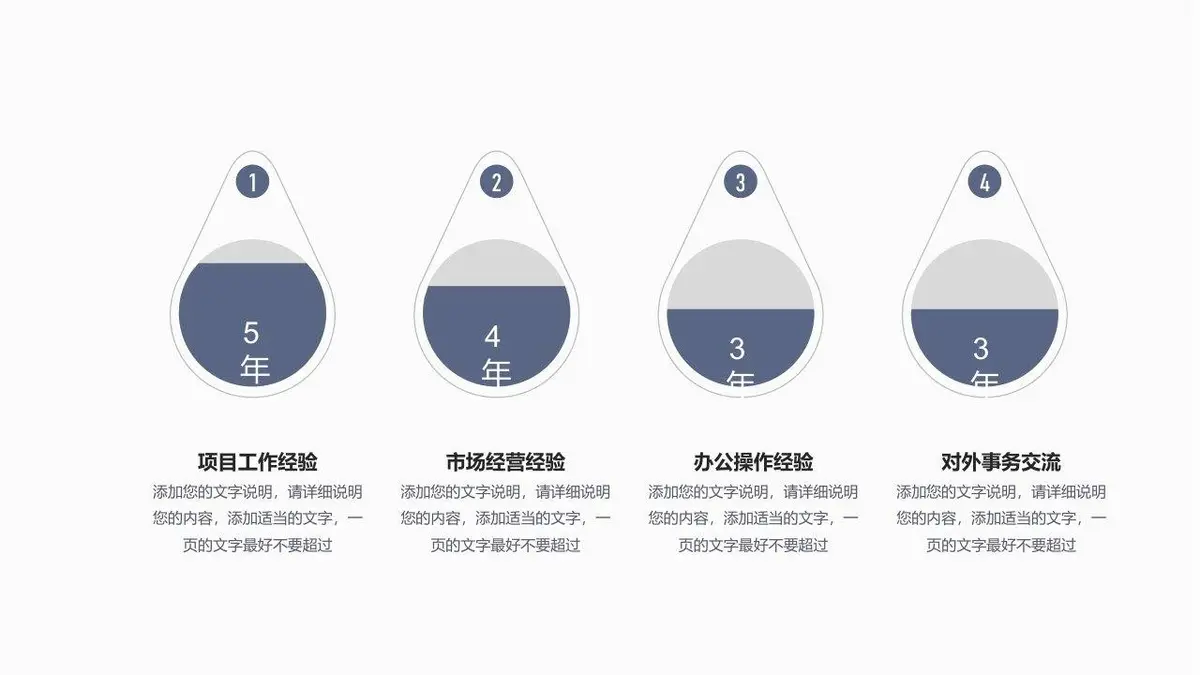 岗位竞聘个人简历PPT模板 - 第8页