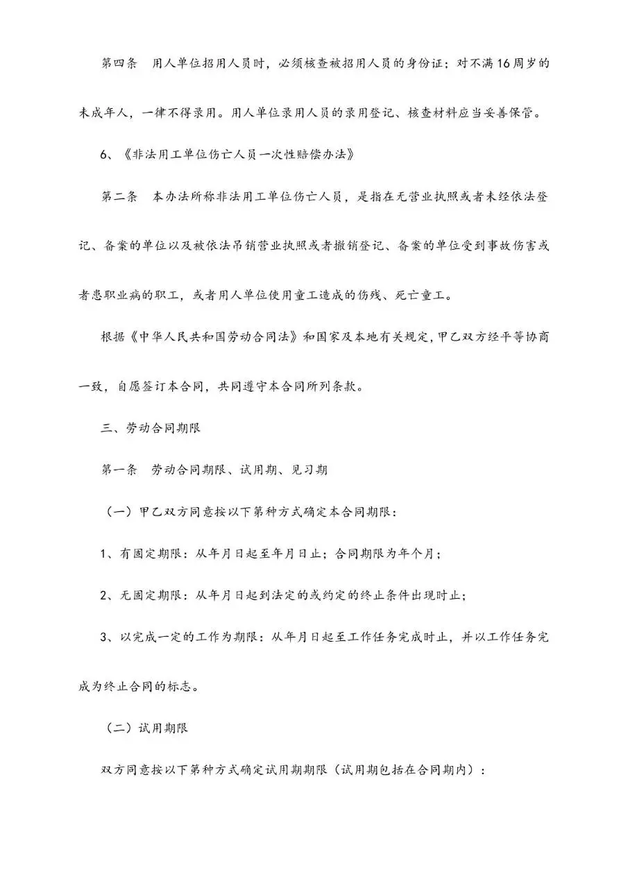 劳动合同范本151条精解实用Word文档模板 - 第21页