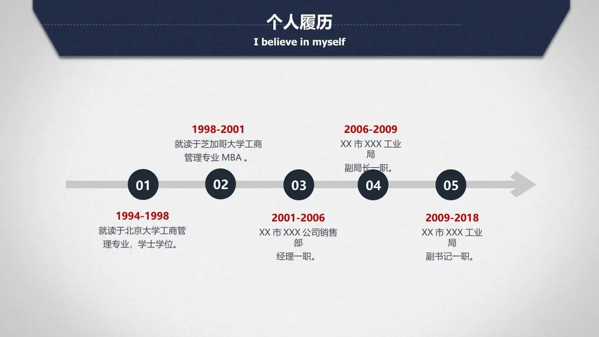 个人简历求职竞聘动态PPT模板 - 第6页