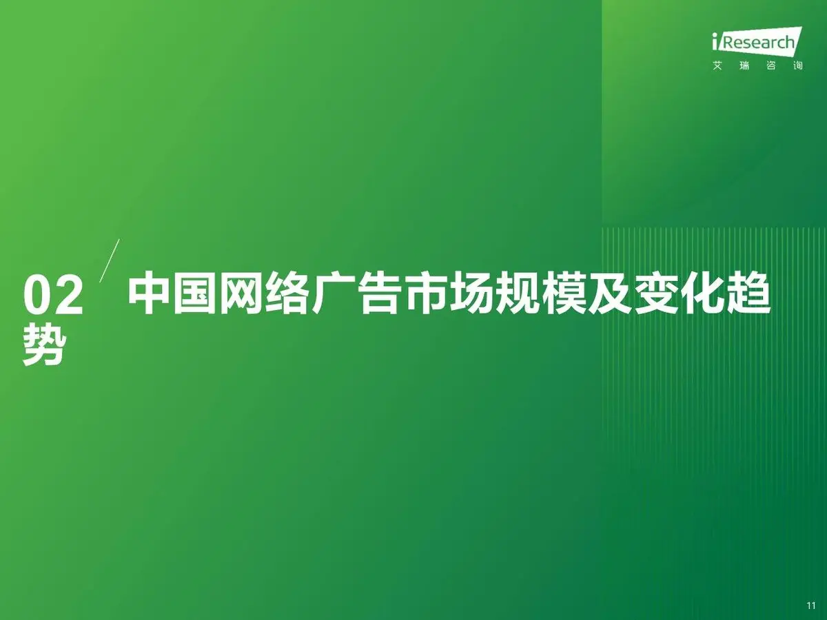 2023年中国网络广告市场研究 垂直行业广告主投放调查分析PPT模板 - 第11页