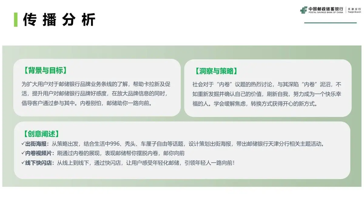 邮储银行品牌策划全案PPT模板 适用于金融机构品牌推广规划演示 - 第17页