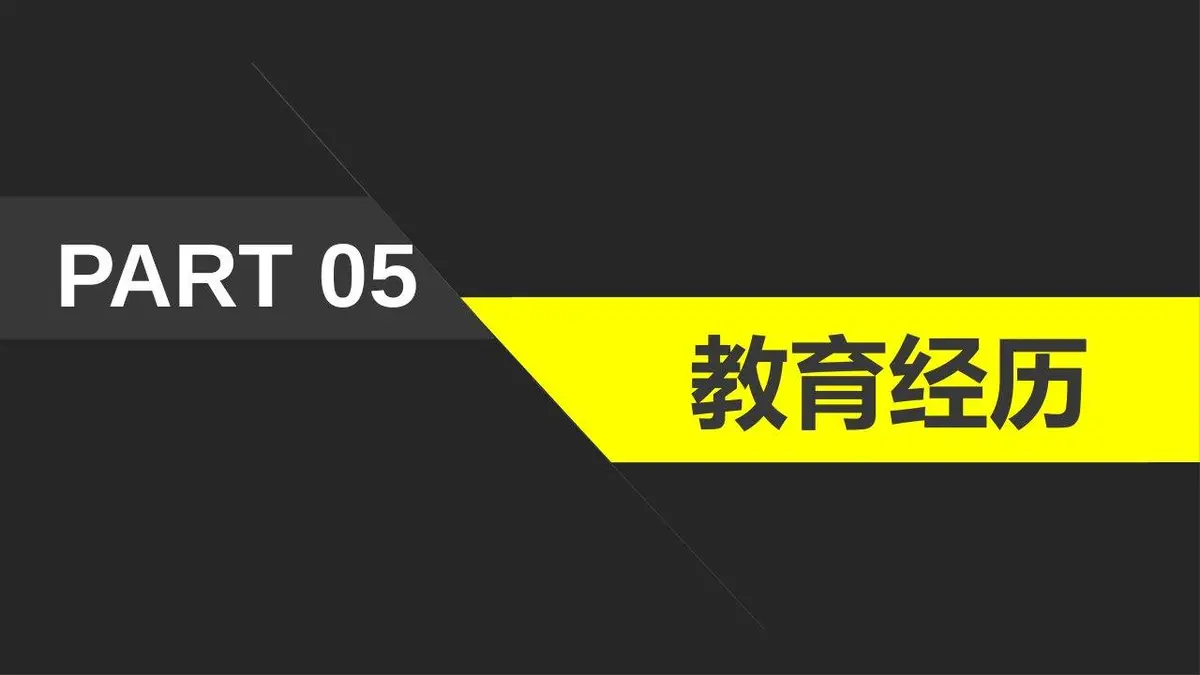 高端简约个人简历PPT模板 - 第13页