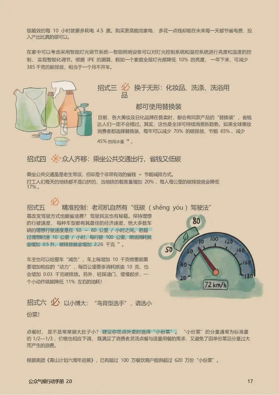 公众气候行动手册2.0版国风科普宣传文档模板 - 第19页