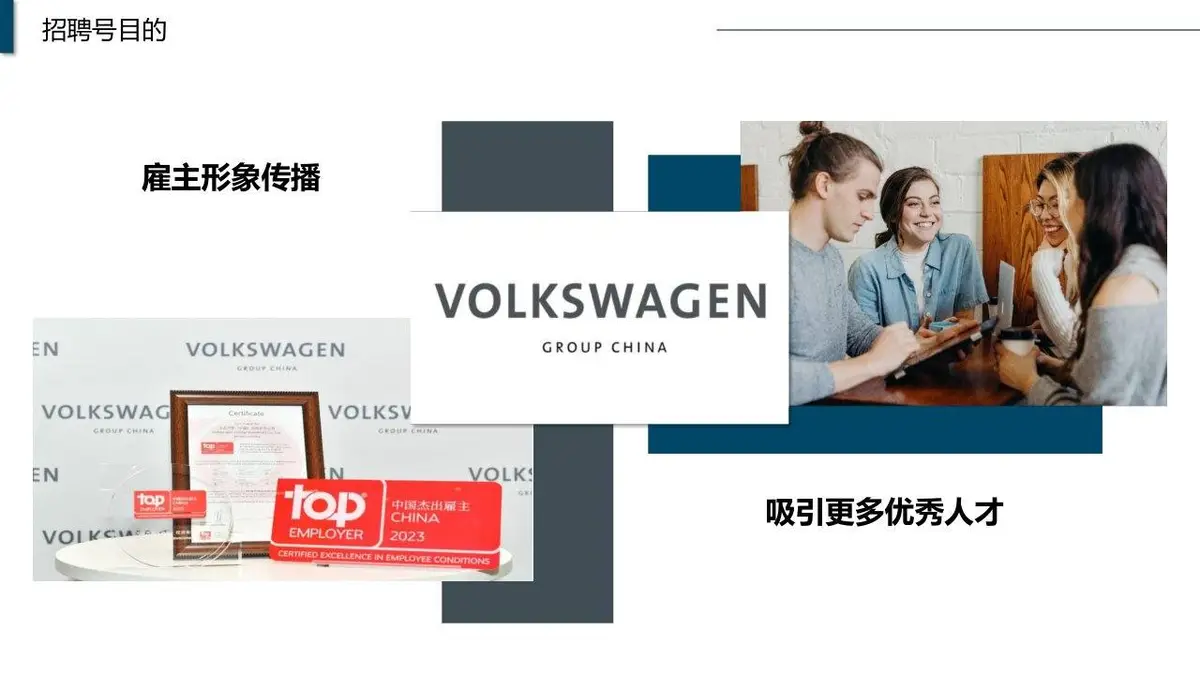 大众汽车集团中国招聘号运营方案PPT模板 - 第18页