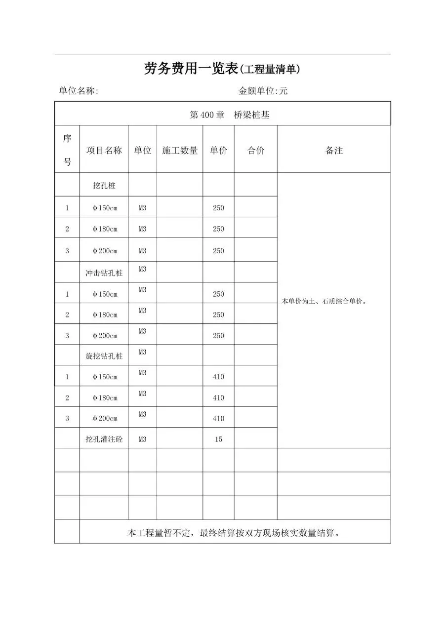 桩基工程施工劳务分包合同标准文档模板 - 第7页
