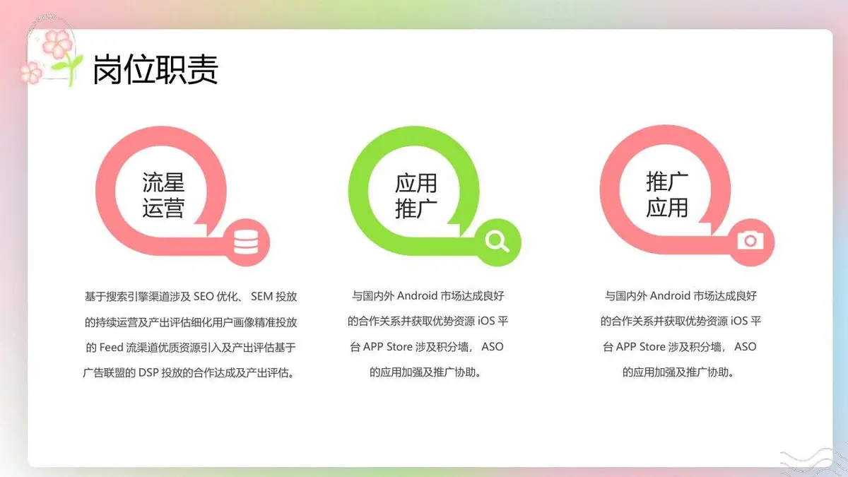 清新入职自我介绍PPT模板 - 第14页