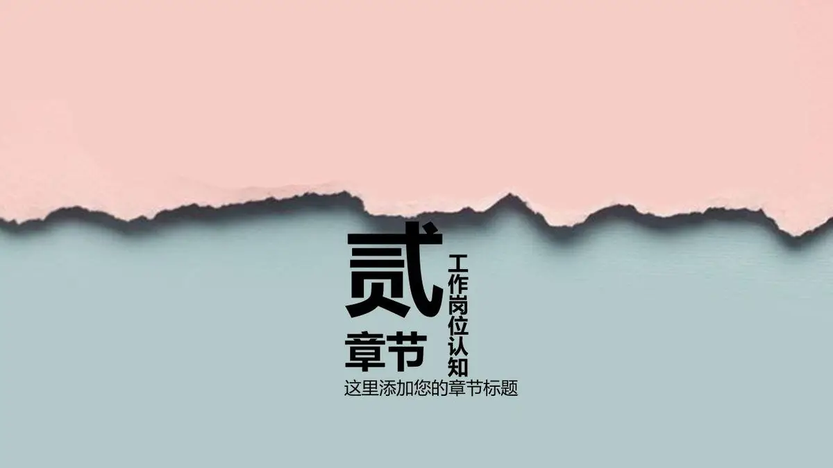 个人简历求职竞聘PPT模板 - 第9页