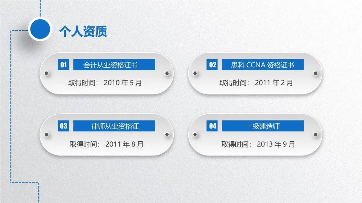 精美个人简历岗位竞聘PPT - 第9页