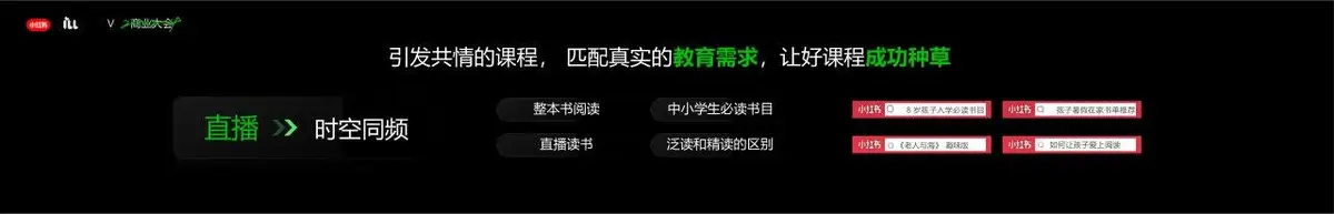 小红书2024商业大会读书改变未来主题活动宣传横幅海报素材 - 第12页