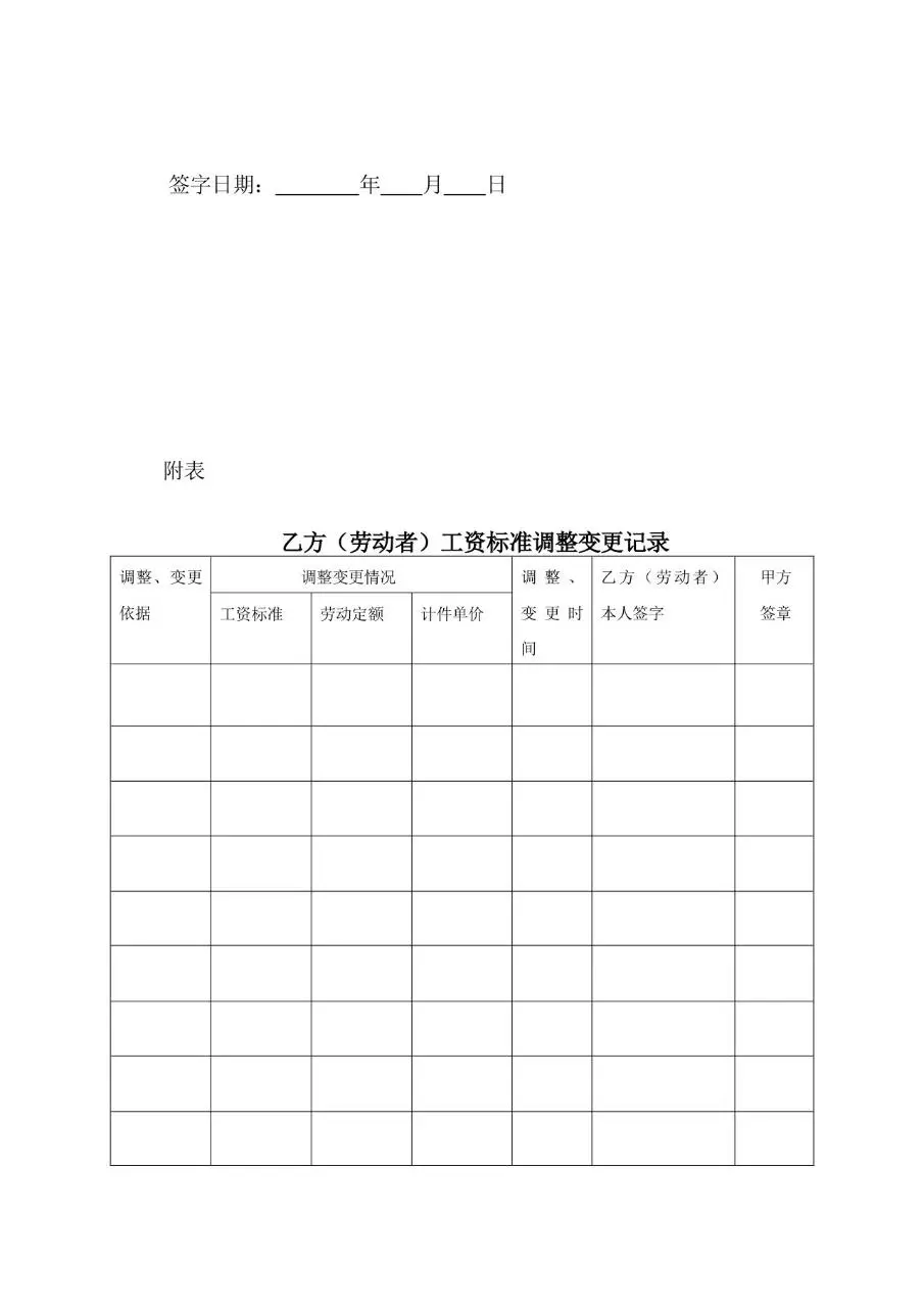 通用企业员工正式劳动合同标准签署参考Word文档模板 - 第9页