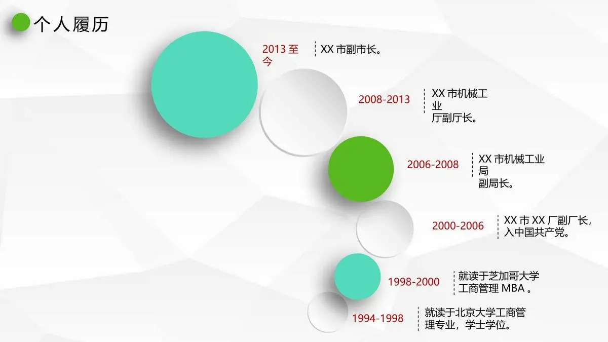 微立体个人简历求职PPT模板 - 第5页