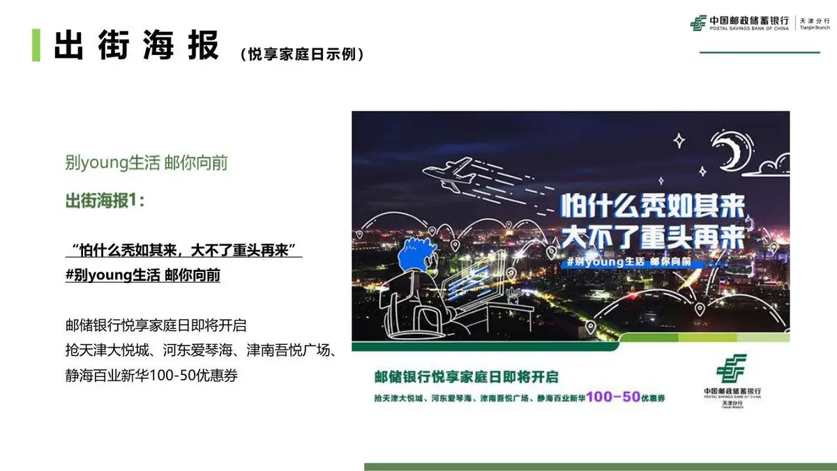 邮储银行品牌策划全案PPT模板 适用于金融机构品牌推广规划演示 - 第19页