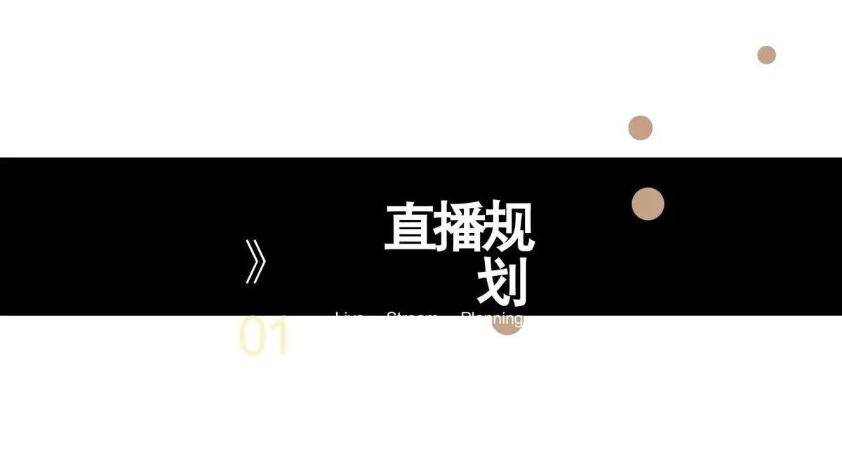 SUQQU海外旗舰店店铺直播方案PPT模板 - 第3页