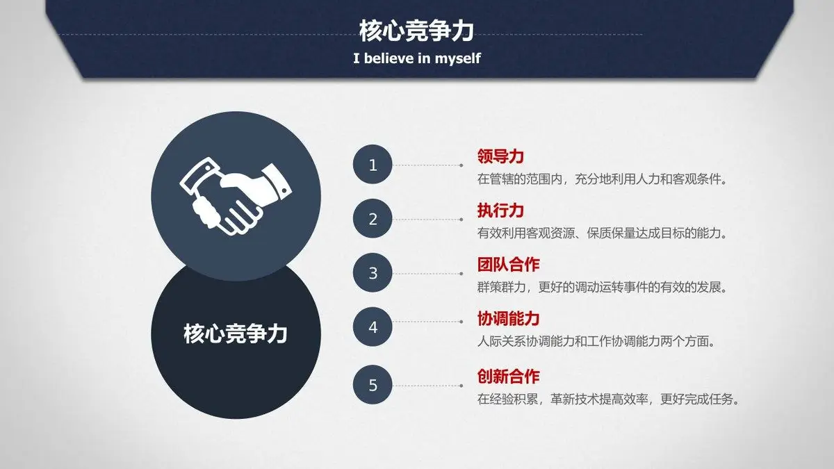 个人简历求职竞聘动态PPT模板 - 第16页
