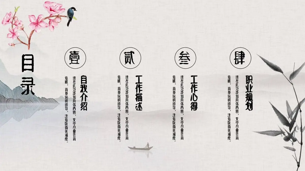 个人简历小清新求职竞聘模板 - 第2页