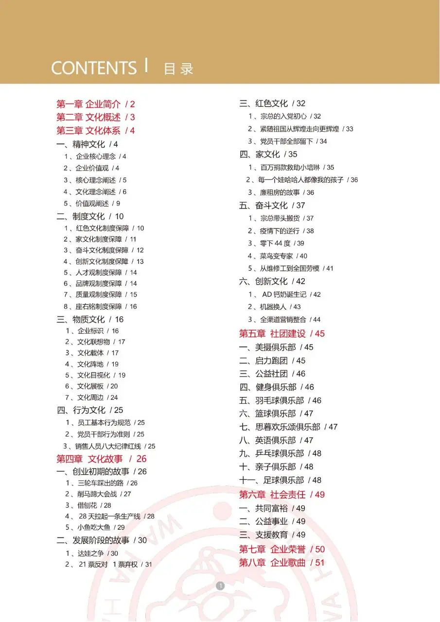 娃哈哈集团企业文化手册企业员工内部文化宣传规范指引DOC模板 - 第3页