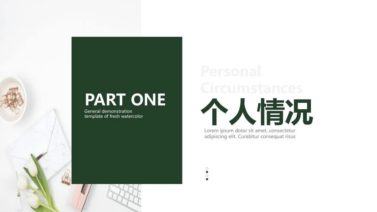 自我介绍个人简历PPT模板 - 第3页