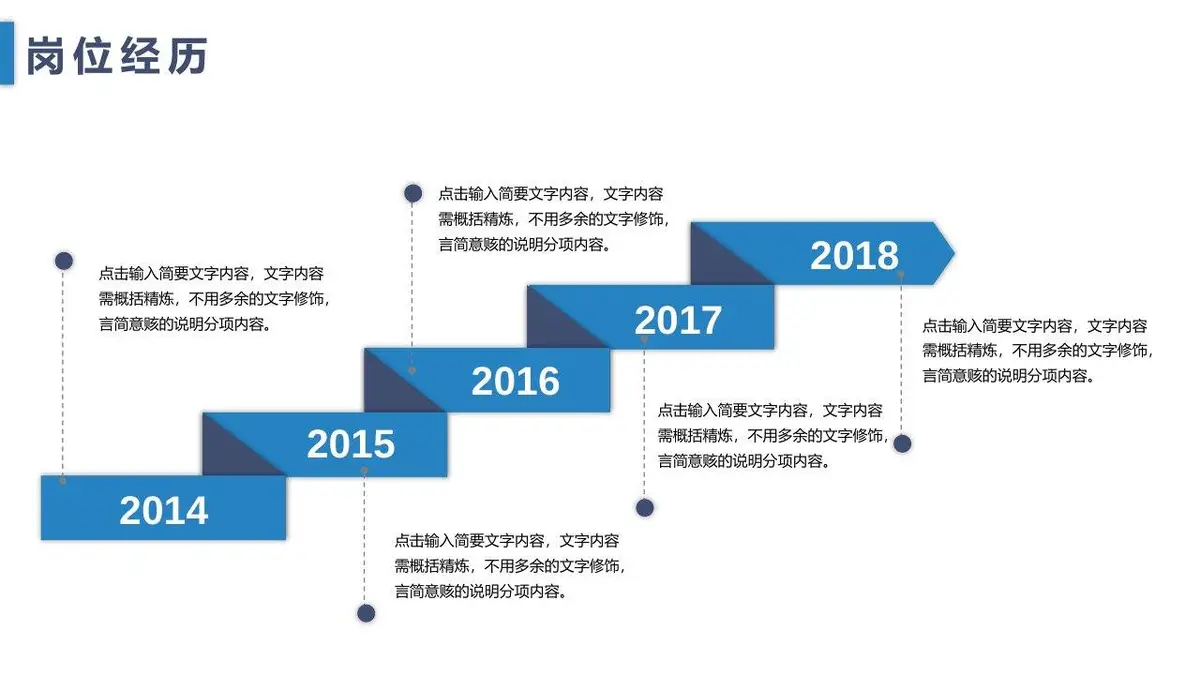 个人简历岗位竞聘PPT模板 - 第7页