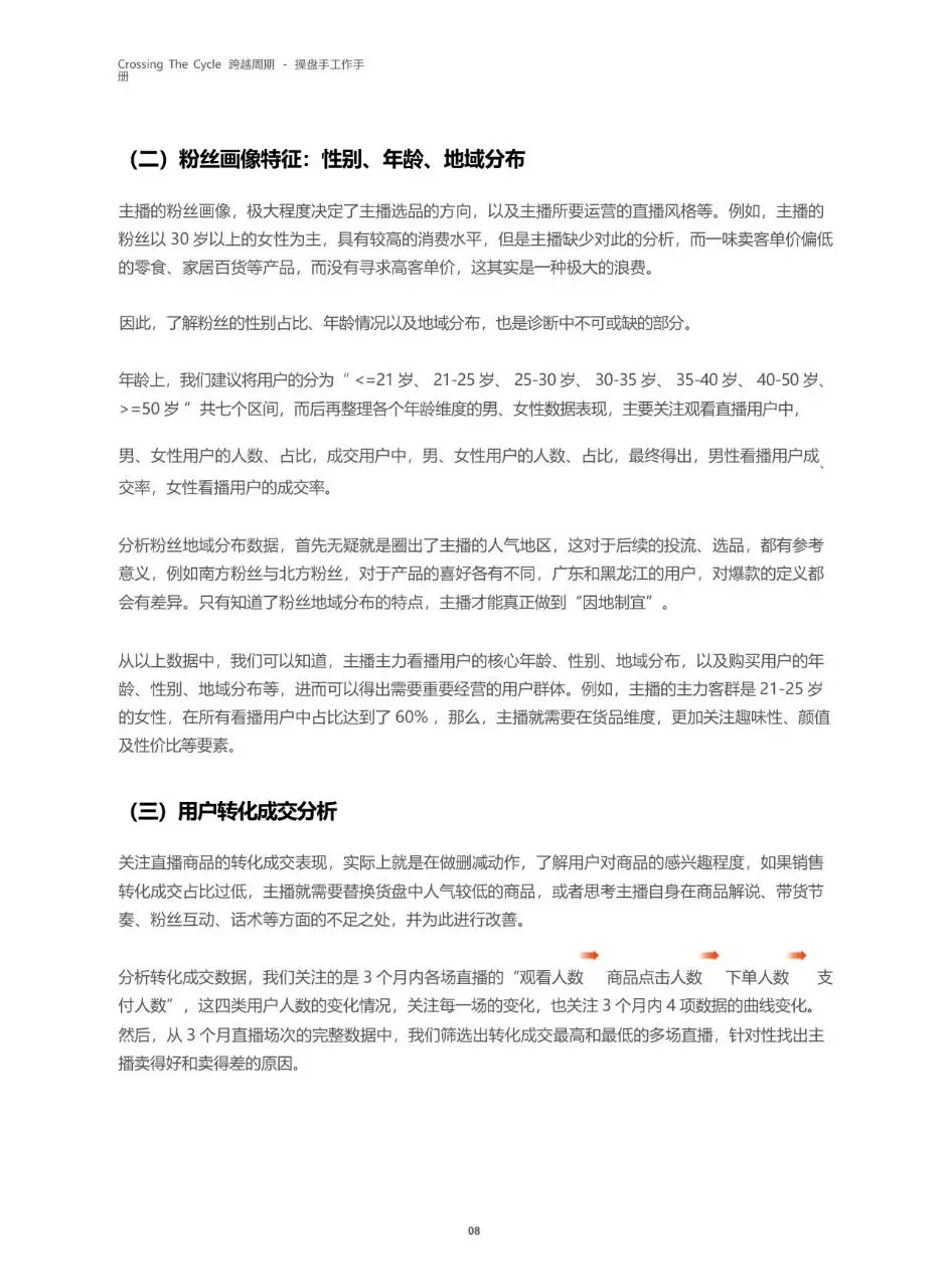 跨越周期操盘手工作手册快手电商服务商运营指导文档模板 - 第9页