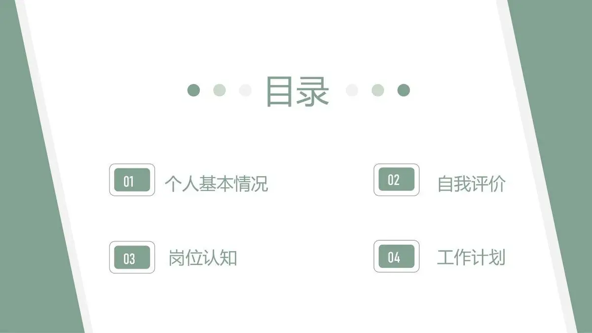 个人简历自我介绍PPT模板 - 第2页