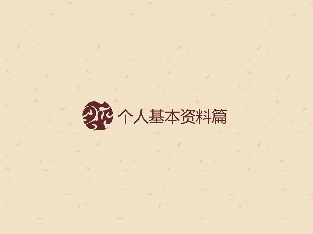 欧式复古花纹创意总监岗位求职简历PPT模板 - 第3页