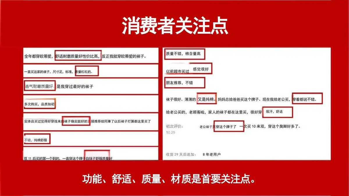 袜子产品策划方案PPT模板 时尚服饰品类营销推广演示文稿 - 第4页