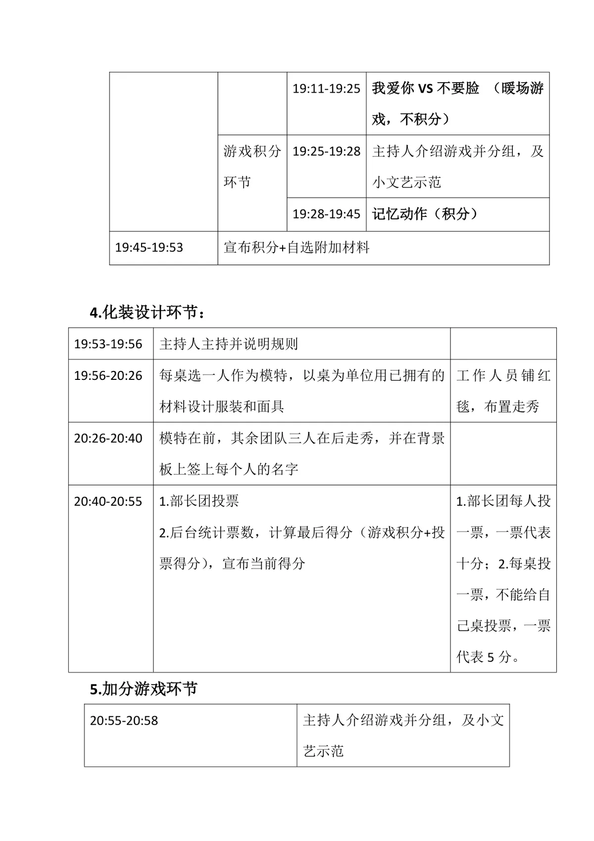 管理与经济学院元旦化妆派对策划Word活动方案文档 - 第7页