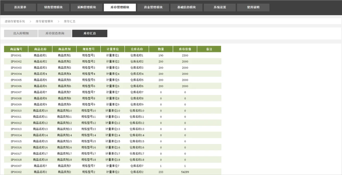 全自动进销存管理系统Excel表格 含销售采购库存资金管理模块 - 第17页