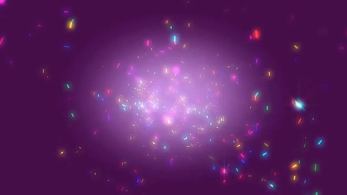 精美紫色企业员工生日会生日快乐主题PPT模板 - 第1页