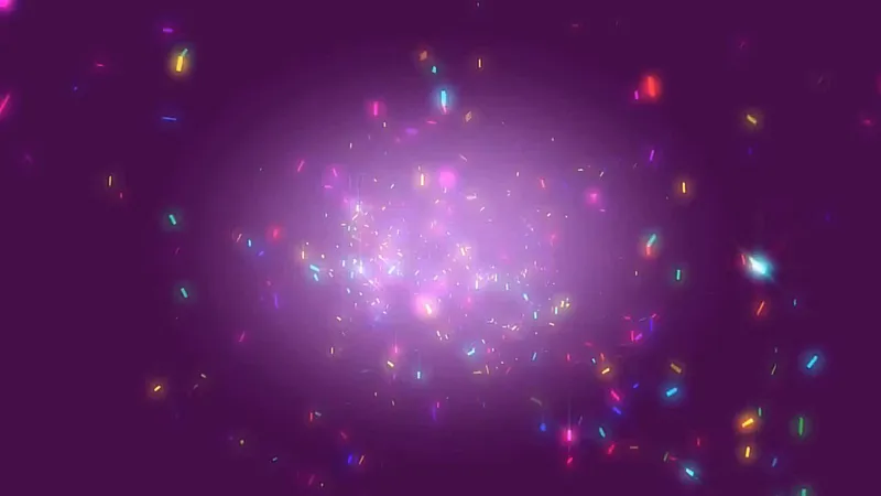 精美紫色企业员工生日会生日快乐主题PPT模板 - 封面预览