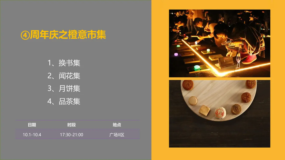 宁波文化广场4周年庆营销活动策划PPT模板 - 第11页