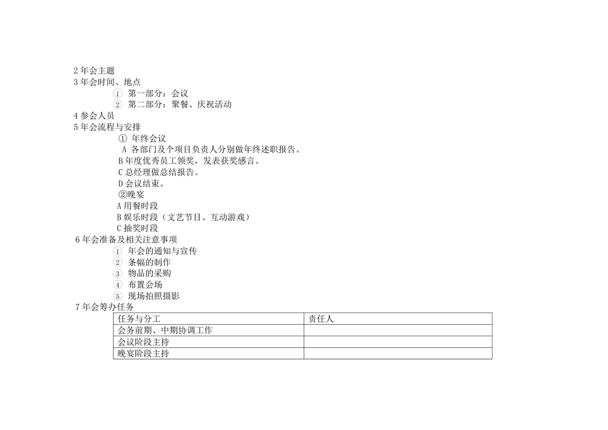 企业文化年度活动方案Word文档 含全年月度活动计划预算与执行细则 - 第7页