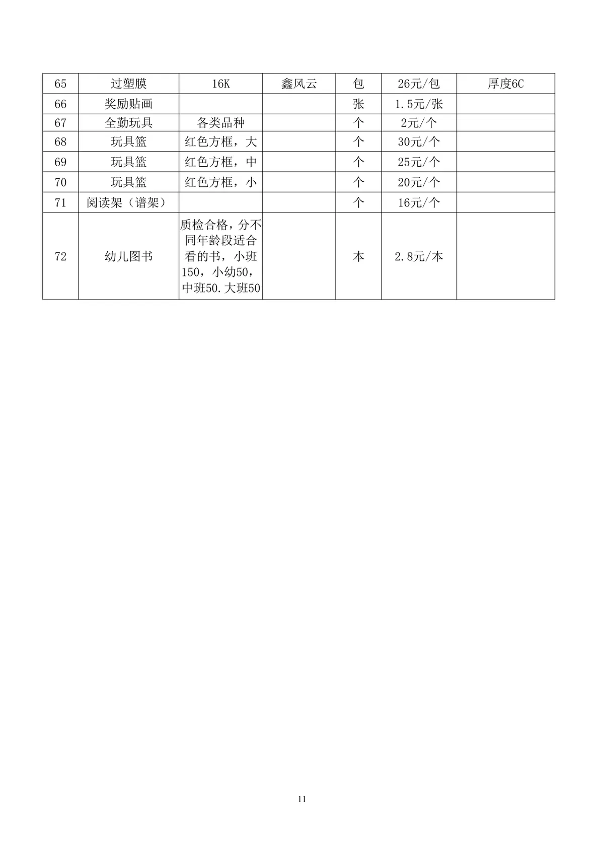 办公用品采购合同标准正式文档模板 - 第11页