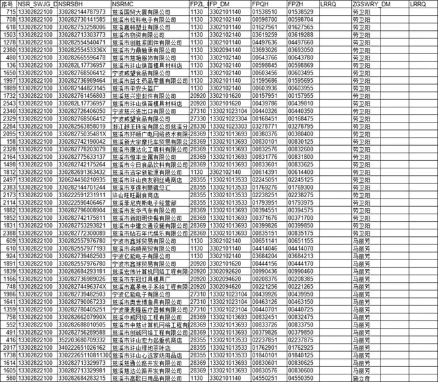 企业税务登记信息明细统计Excel表格 财务税务数据归集管理模板 - 封面预览