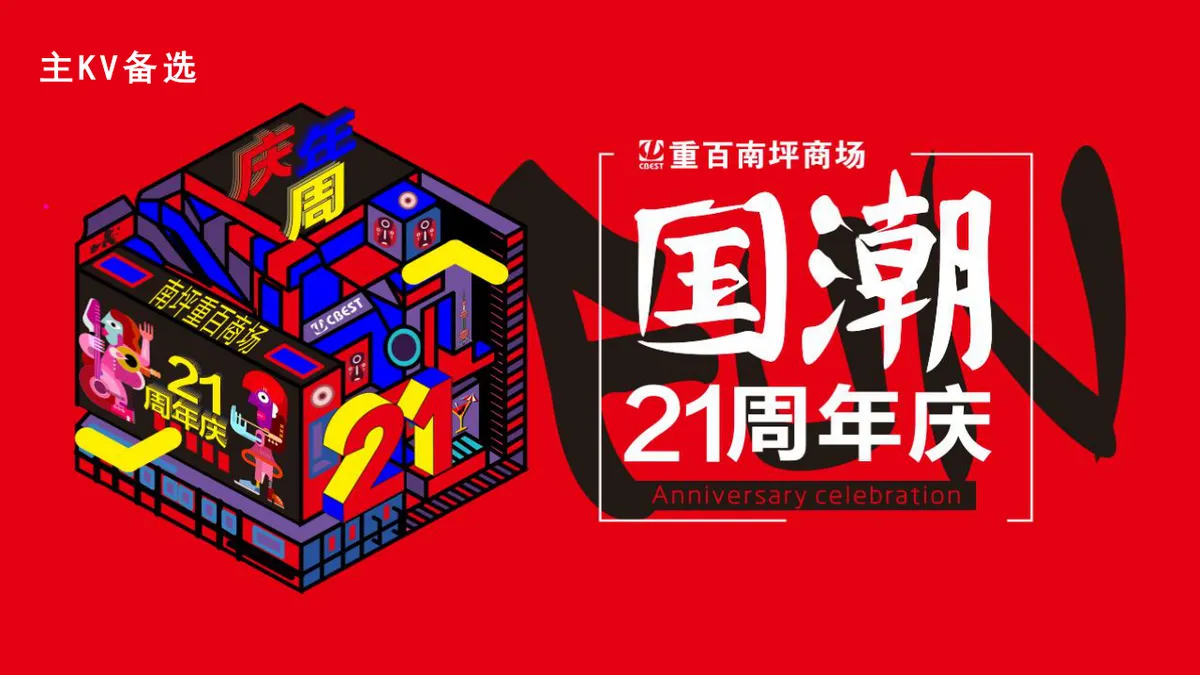 南坪重百商场周年庆活动策划案PPT模板 - 第8页