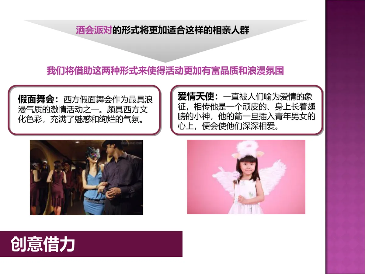寻爱之旅觅你单身假面派对活动策划方案PPT模板 - 第9页