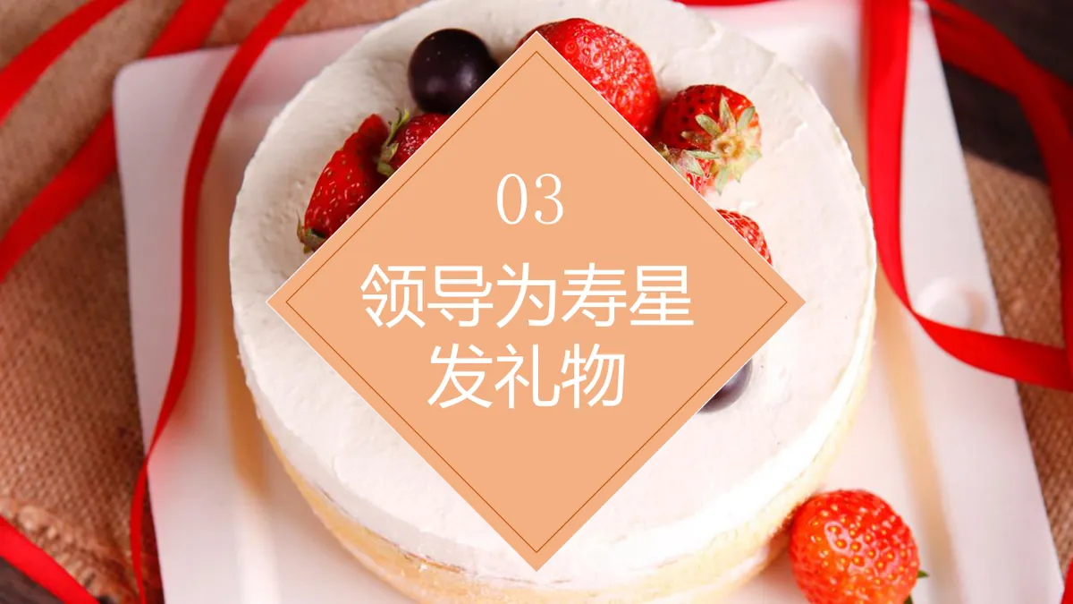 简约风员工生日会活动策划演示PPT模板 - 第12页
