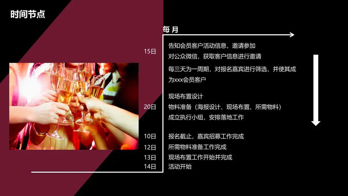 酒红色浪漫寻爱之旅相亲联谊活动策划PPT模板 - 第10页