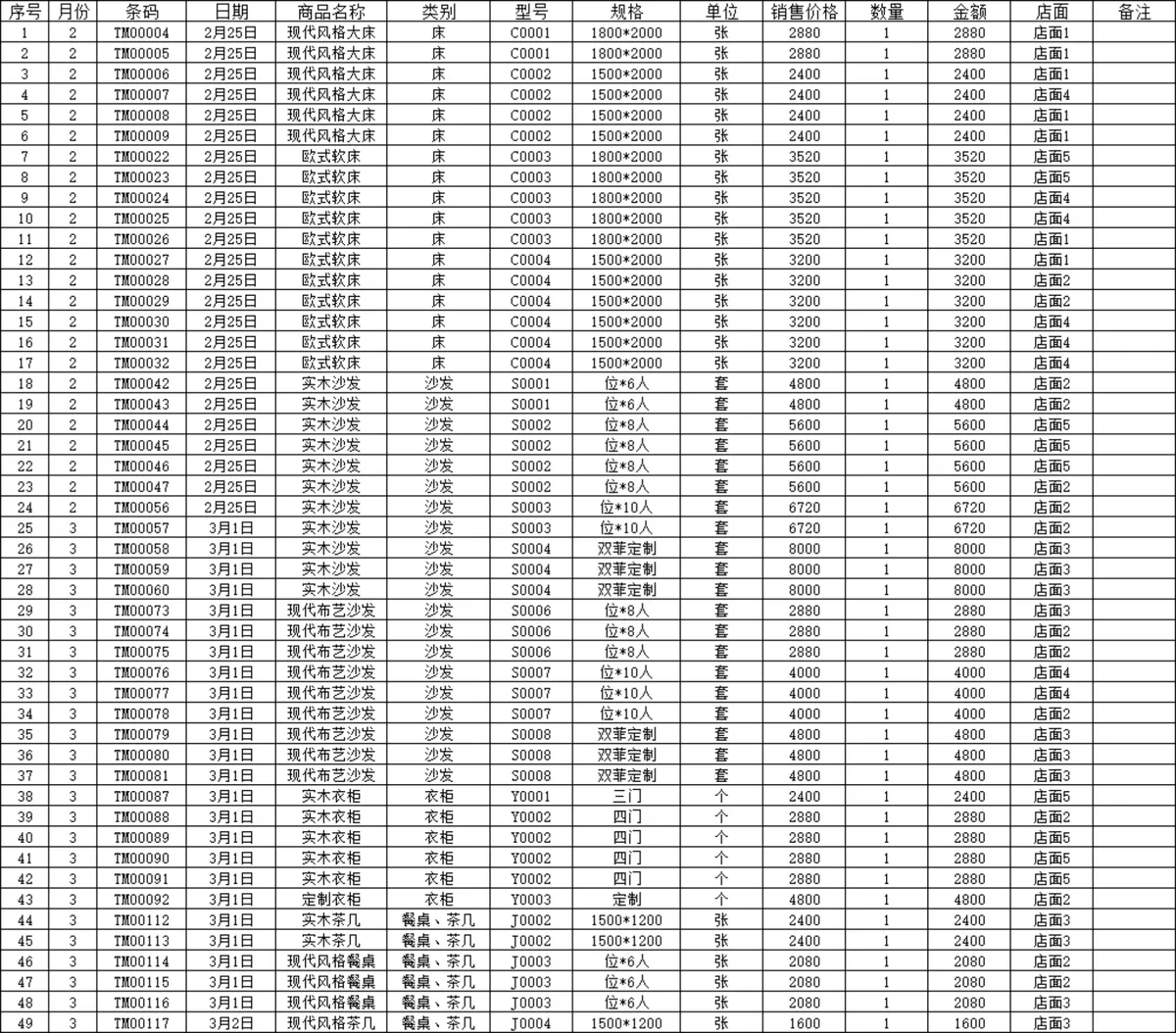 商品进销存管理含供应商信息登记Excel表格 - 第6页