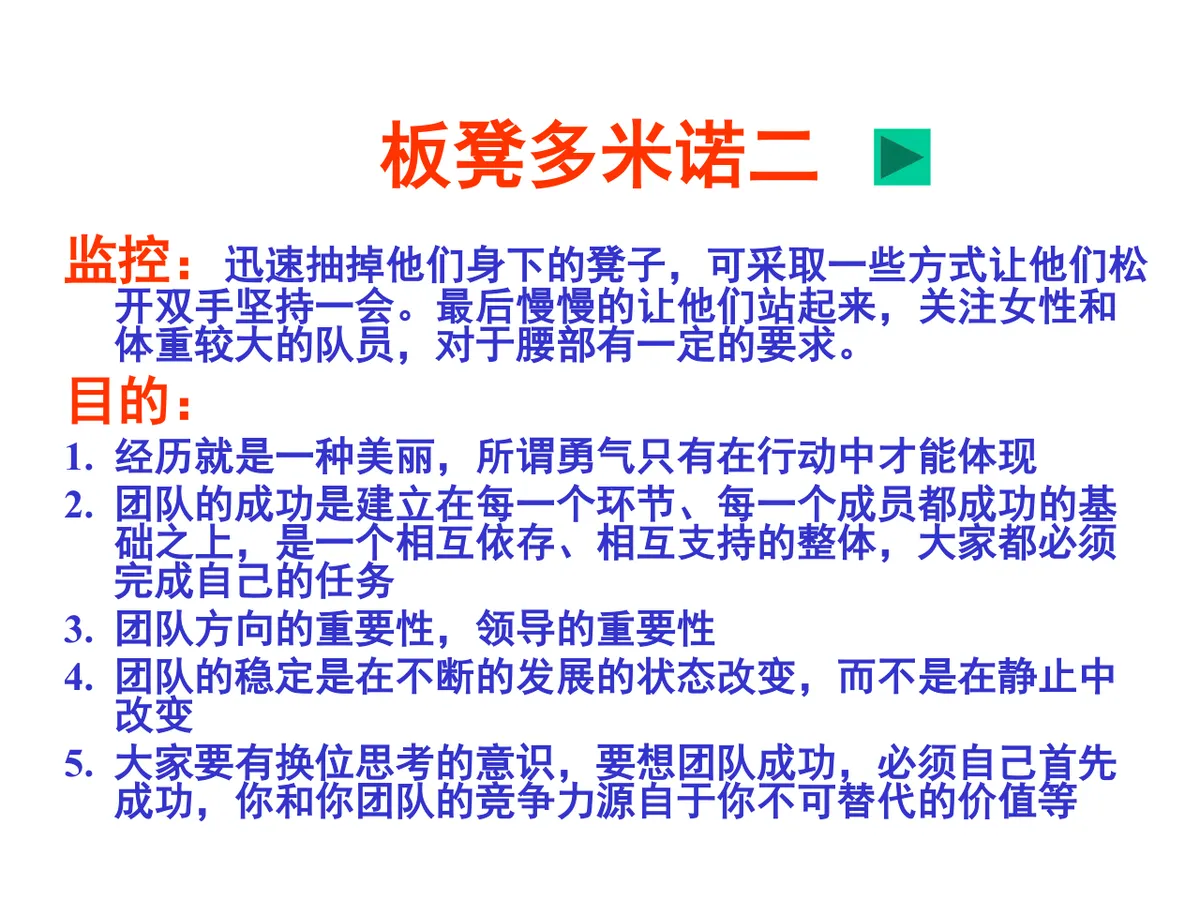 拓展训练体验式培训游戏手册分享PPT模板 - 第10页