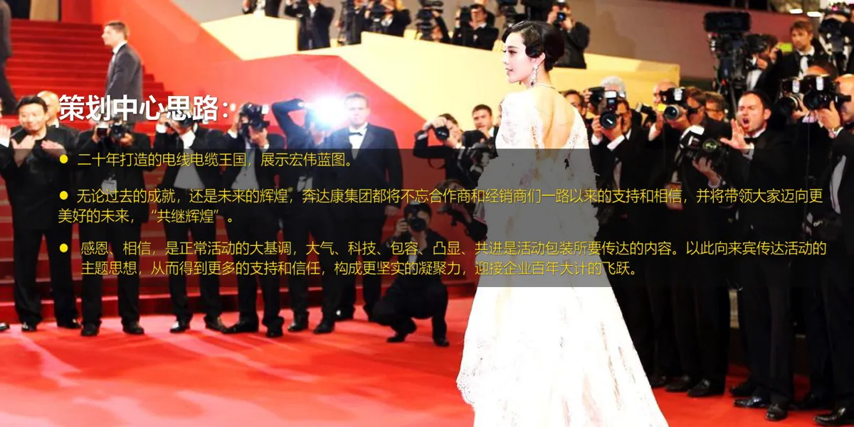 奔达康集团二十周年时尚盛典活动演示PPT模板 - 第11页