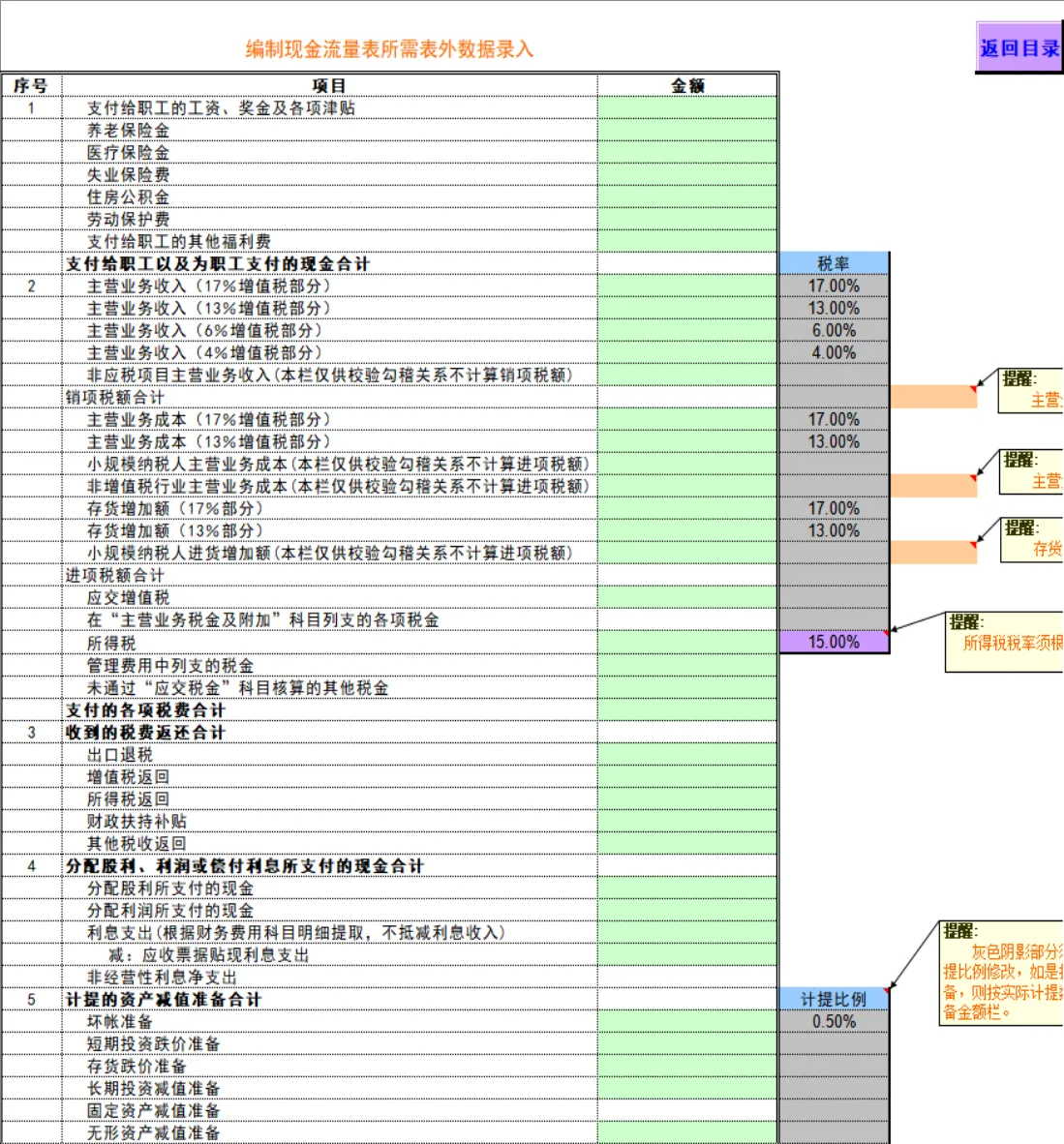 全自动会计记账凭证报表系统Excel表格 含资产负债表现金流量表损益表 - 第8页